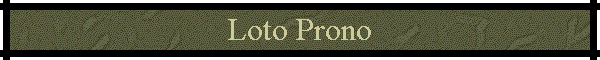Loto Prono